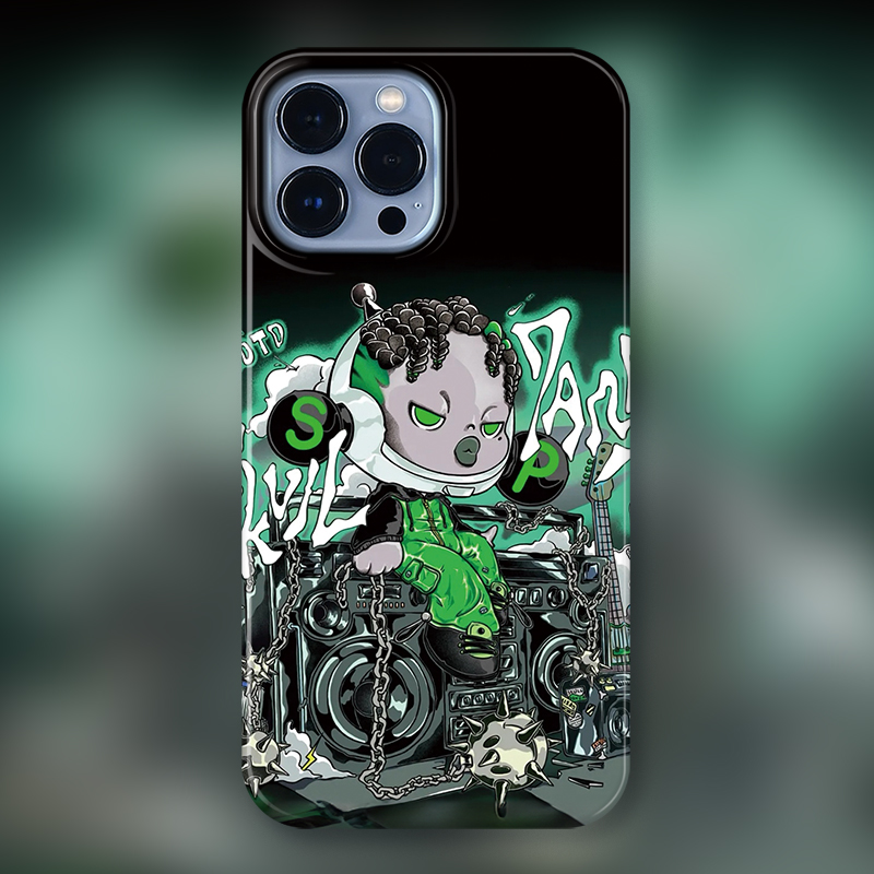 SP赤灵暗黑大娃绿野适用iPhone15Promax苹果手机壳潮牌14防摔套13个性12女11可爱卡通手办泡泡SP BABY盲盒BJD