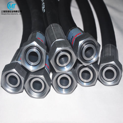 德国HANSA-FLEX 汉萨高压液压管EN857-1SC一层编织软管胶管与总成