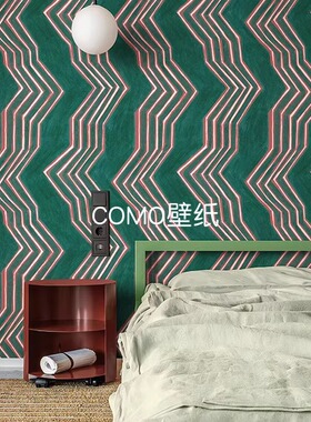 FABOIE 纱线几何电视背景墙纸F-RS1001 1002 1003 1004 1005 1006