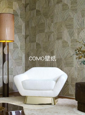 ARTE比利时进口 天然粗麻条编织镶嵌墙纸52460 52461 52462 52463