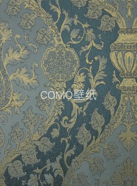 MDDS 色织提花欧式大花背景无缝墙布壁布MHY24126-07-10-20-28-33