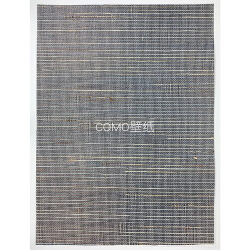 COMO新款自然风高级感肌理天然阿巴克纤维铜丝编织壁纸DE2406M108