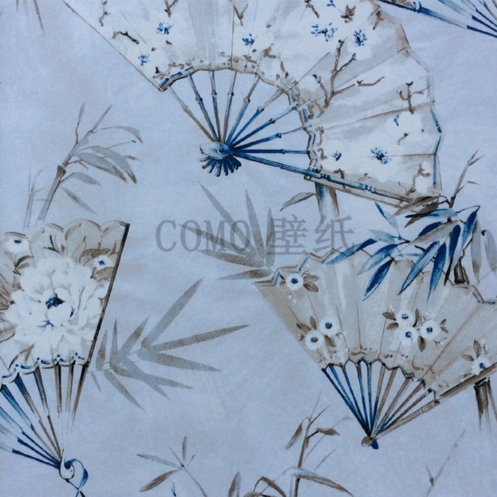 purple east扇子竹子墙纸壁纸dzl45031 45032 45033 45034 45035