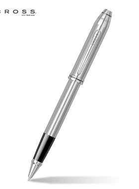 高仕（CROSS）TOWNSEND / 涛声系列宝珠笔白金礼品商务会议签字笔