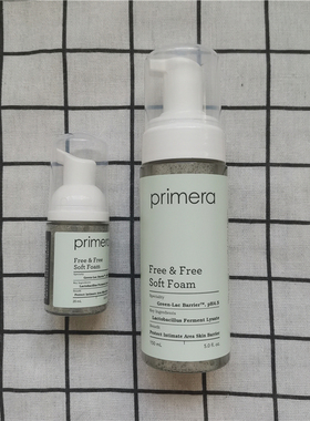 韩国primera芙莉美娜私处护理液150ml芙丽美娜泡沫清洗液10ml