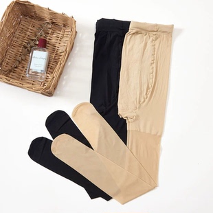 155矮小个子150孕妇打底袜裤 可调节托腹丝袜光腿神器外穿 春秋薄款