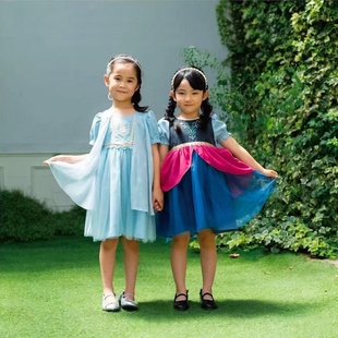 外贸原单儿童春秋款连衣裙女童甜美公主裙中大童儿童裙子纯棉夏季