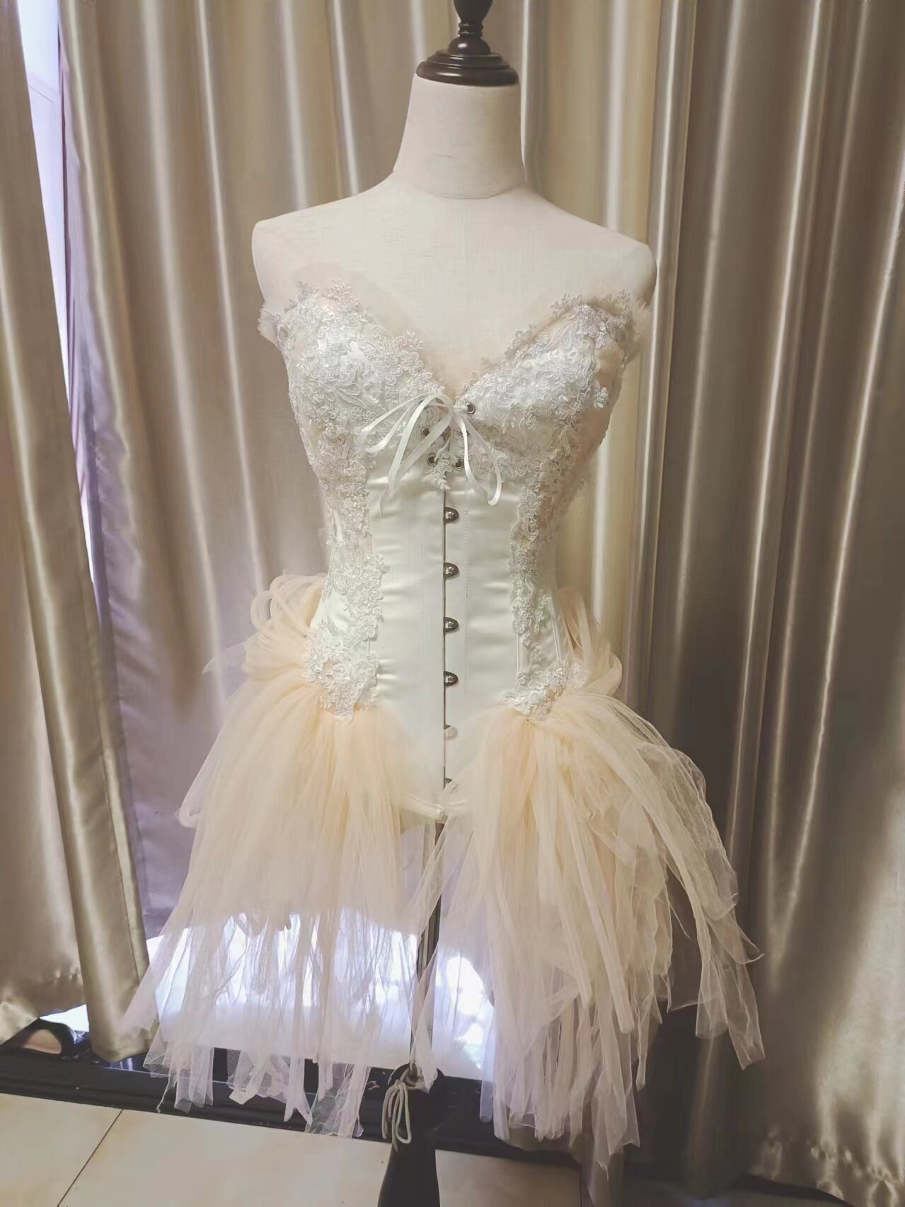 新款绑带束腰宫廷钢骨马甲宫廷收腹塑腰corset收腰女束身衣包邮