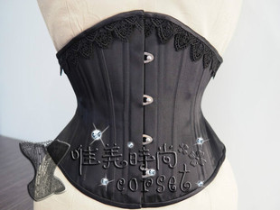 新品 夏corset束腰钢骨corset 束身衣复古塑身马甲产后收腹束身衣