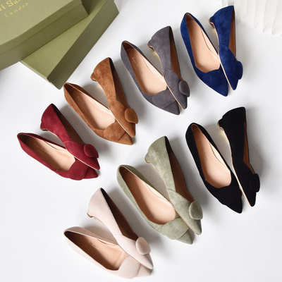 Rupertsanderson尖头浅口单鞋女