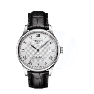 适用天梭力洛克手表钢化膜男表T0064071603300经典系列屏幕保护膜T006408镜面贴膜T006.407机械手表玻璃保护