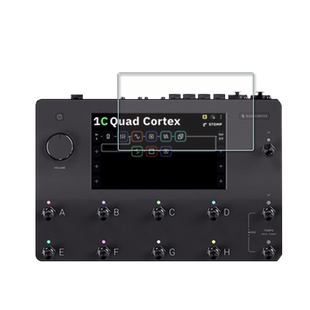 适用Neural dsp qc电吉他综合效果器钢化膜芬兰Neural DSP Quad Cortex QC落地式数字建模屏幕保护贴膜防爆