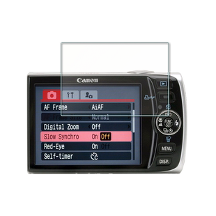适用佳能ixus860is相机贴膜ixus300HS屏幕ixus200保护膜SX210is非钢化膜CCD数码相机a590is配件a2600/IXY930