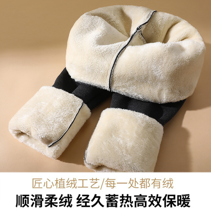 孕妇打底裤冬季加绒加厚秋冬外穿女小个子冬保暖托腹棉裤冬款冬装
