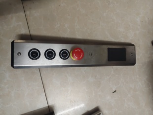 定制杂物电梯外呼面板含按钮防水盒不含显示板