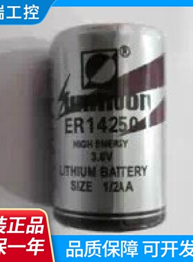 原装日月ER142503.6V瞄准镜温度自记仪PLC锂电池可加焊脚