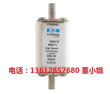 伊顿170M4176 170M4177 170M4178 170M4179保险管熔断器BUSSMANN