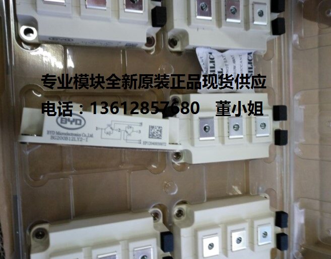 byd比亚迪igbt模块bg200b12uy2-i bg300b12uy2-i 300a全新现货