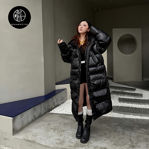 Adidas originals 600蓬男女冬季新款亮面休闲运动羽绒服IR7135