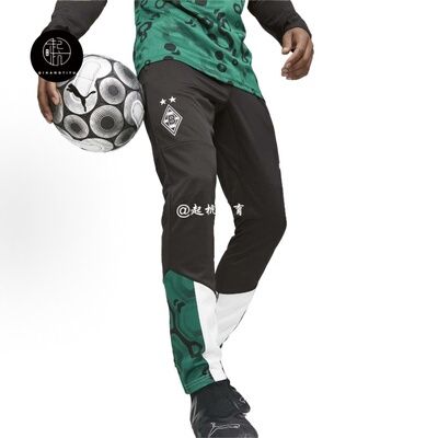 Puma/彪马舒适透气速干系带中腰球员收腿裤足球训练裤774324-09