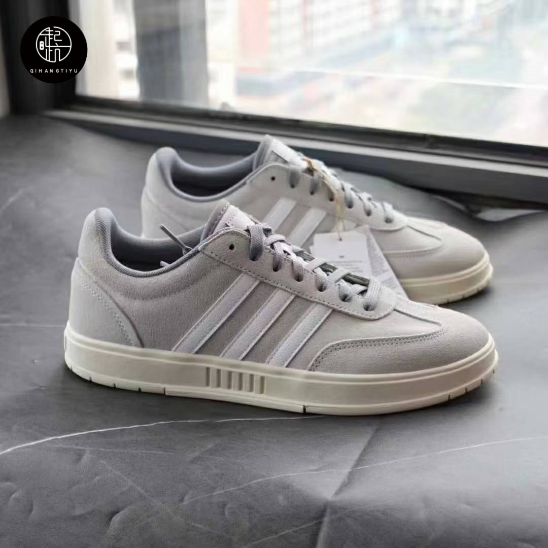 Adidas Gradas 新款复古翻毛皮 简版Samba休闲运动板鞋 IE3919
