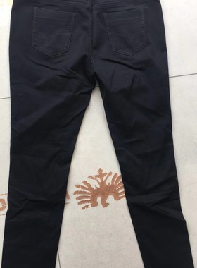 全新2024款威鹏女时尚中腰小脚弹力牛仔裤秋冬款373009 374002