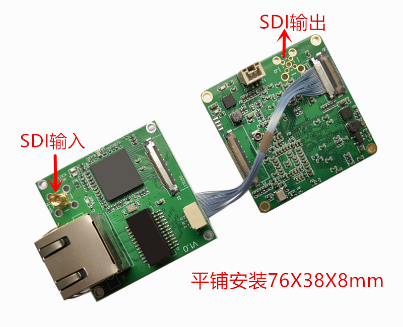 SDI字符叠加模块 OSD叠加 支持HD-SDI 3G-SDI