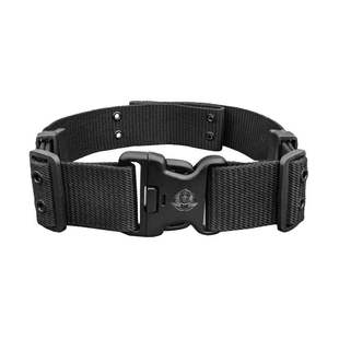 黑色涤棉透气机场安检腰带安保作训执勤巡逻地勤男女安检员腰带