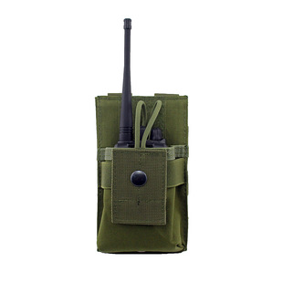 多功能对讲机包PPT腰挂包户外战术背心附件挂包Molle大号弹夹包