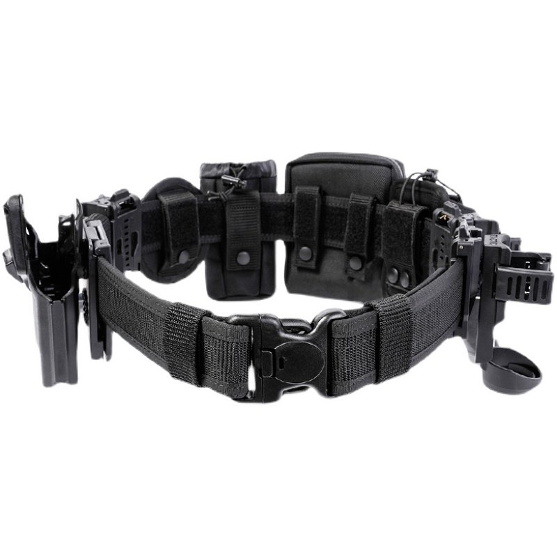 DRAGON SCALE ARMOR SIDE OPEN PLASTIC STEEL QUICK PULL SET MULTI-FUNCTIONAL BELT EIGHT-PIECE SET OF JAPANESE COMBAT TRAINING SECURITY EQUIPMENT CAN BE MATCHED