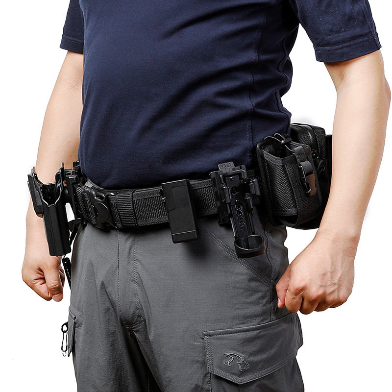 DRAGON SCALE ARMOR SIDE OPEN PLASTIC STEEL QUICK PULL SET MULTI-FUNCTIONAL BELT EIGHT-PIECE SET OF JAPANESE COMBAT TRAINING SECURITY EQUIPMENT CAN BE MATCHED