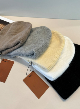 25秋冬圆圈毛线帽男女同款