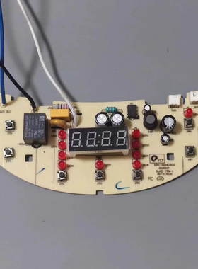 美的电饭煲配件EN1-MB40R02电源板显示控制电脑板主按键板一体板