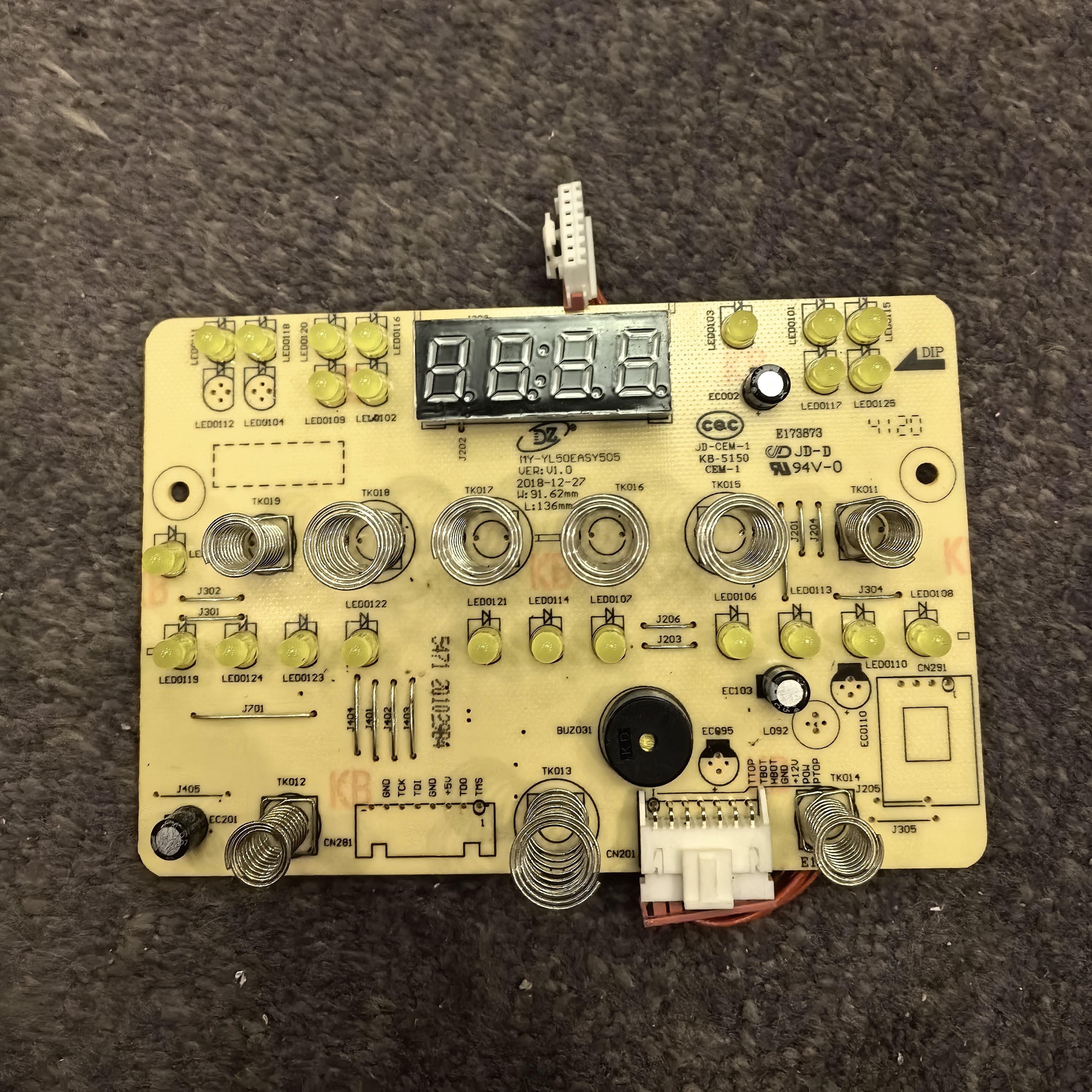 美的电压力锅配件MY-YL50EASY505控制板按键板 显示板灯板,生活电器,其他生活家电配件,淘宝优惠券,粉丝福利购,淘宝优惠卷