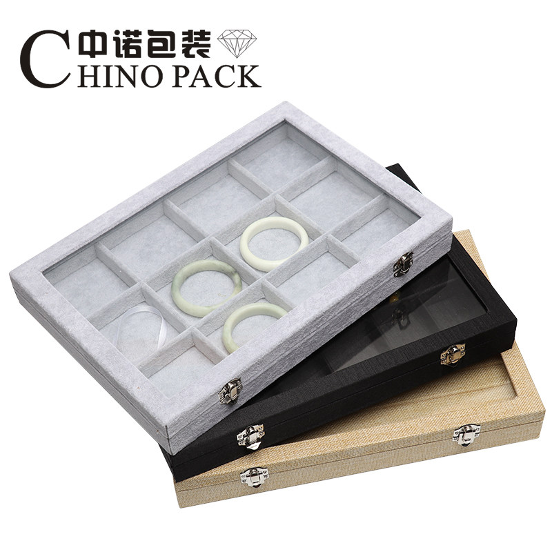 With cover Ice Jewelry Box Glass Jewelry box Wenwan String bracelet Tray Jewelry Storage Arrangement Display rackin the Accessories/Fashion Jewelry, Jewelry storage , Jewelry Box  category - from Buy2taobao.com to provide professional Taobao agent buy service