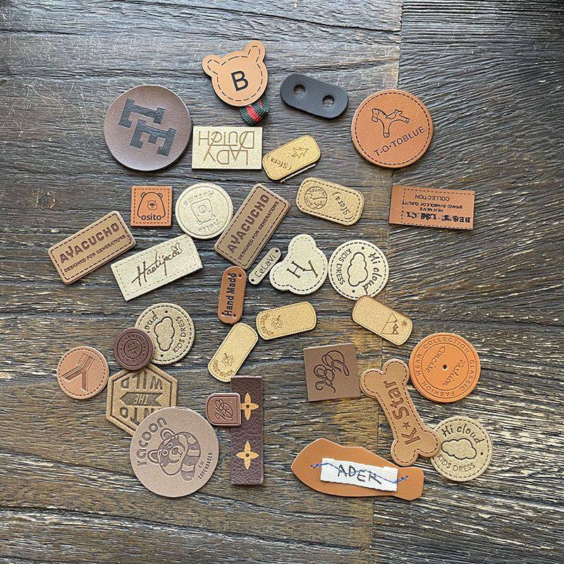 经典自粘小皮革标装饰标签服装辅料DIY服装补丁贴,纺织面料/辅料/配套,布贴/刺绣徽章,淘宝优惠券,粉丝福利购,淘宝优惠卷