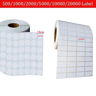 500 1000 sheet square round Classification Label stickers Di
