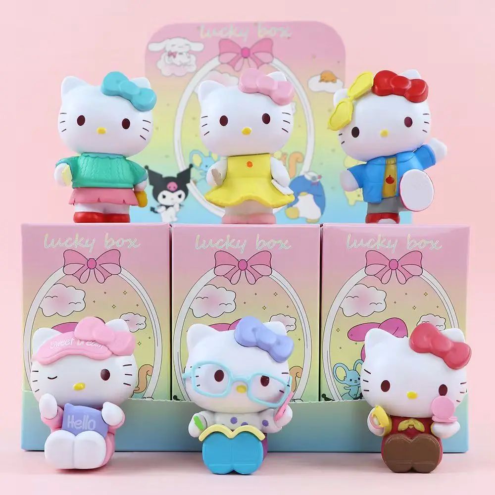 Sanrio Hello Kitty Blind Box Ornaments Anime Figure Children
