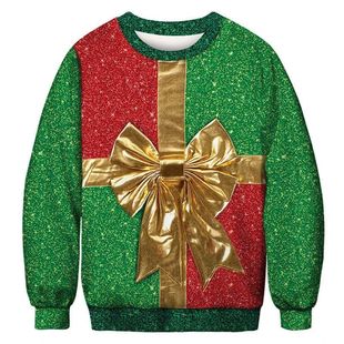 Christmas Sweater Funny Men Reindeer Ugly Humping Clim Women