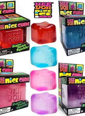 Schylling NeeDoh Nice Cube Sensory Squeeze Toy with Super So