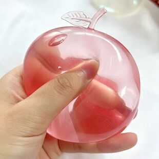 Hot Sale Pink Apple Squeeze Toys Relieve Stress and Vent Ang