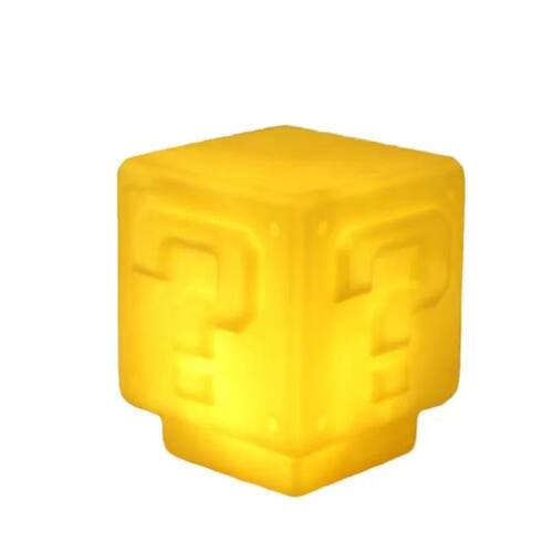 New Super Mario Question Mark Luminous Small Night Light Squ