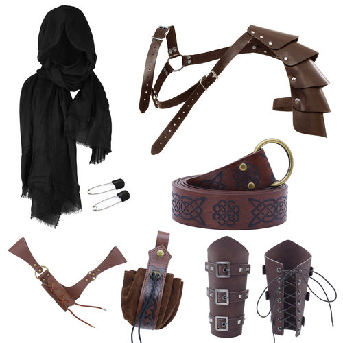 All Saints Carnival Accessories Set Viking Wrist Armor Cospl