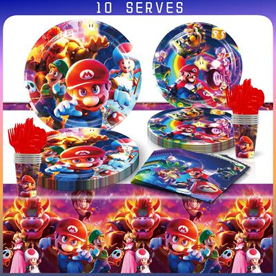 Super Mario Bros game Theme, Disposable Tableware Tissue, Pa