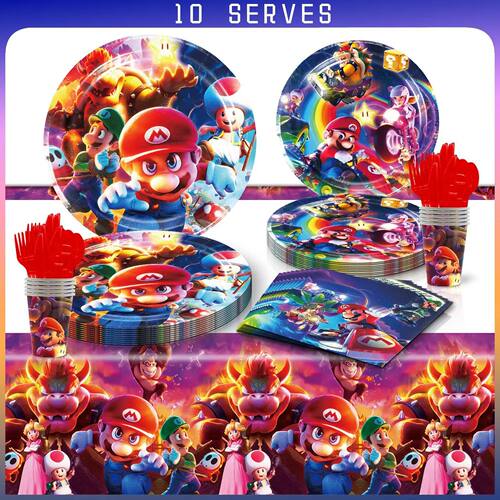 Super Mario Bros game Theme, Disposable Tableware Tissue, Pa