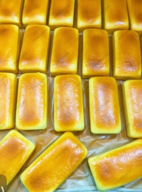 Cheese Cake Bread Squishy Toy Slow Rising Grilled Rice Cake