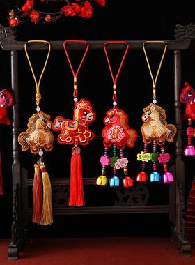 2026 New Year of the Horse Chinese Style Incense Packet Bell
