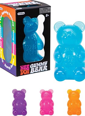 Cute Bear Nee Doh Maltose Squeeze Toy Dough Colorful Sensory