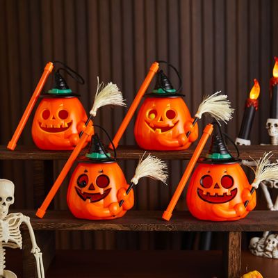 Halloween Portable Pumpkin Lantern Ghost Festival Party Deco