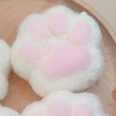 Mochi Taba Squishy NEW Fidget Toy Kawaii Plush Cat Paw Silic
